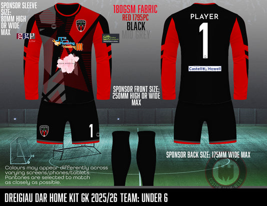 Dreigiau Dar Trust - GK kit (U6)