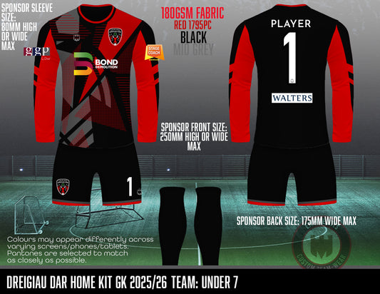 Dreigiau Dar Trust - GK kit (U7)