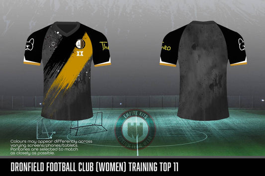 DRONFIELD FOOTBALL CLUB (WOMEN) - TRAINING TOP 11