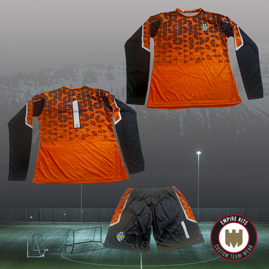 East Beach FC - REPLACEMENT GK KIT (Orange)