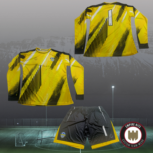 East Beach FC - REPLACEMENT GK KIT (Yellow)