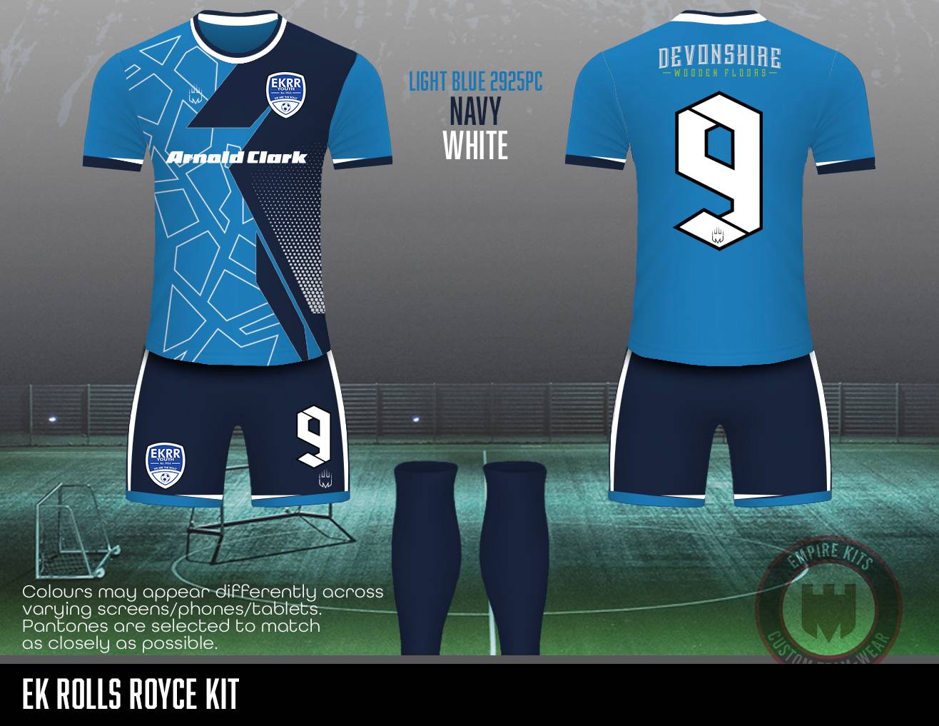 Ek Rolls Royce - Outfield Kit (Blue)