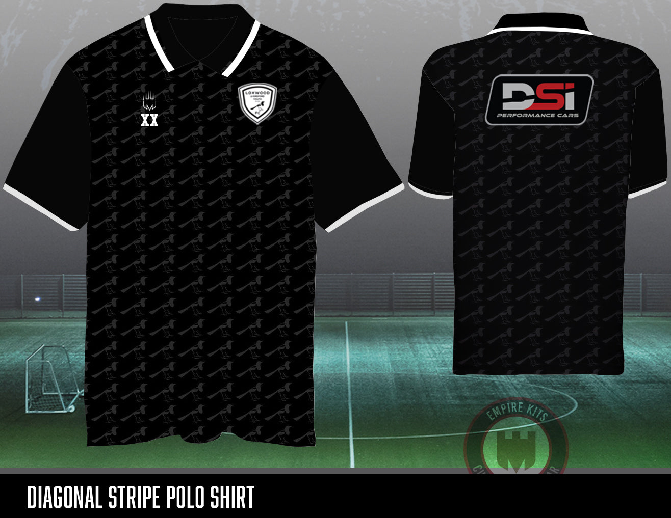 Loxwood & Kirdford Youth FC - Polo Shirt (U12 Leopards)
