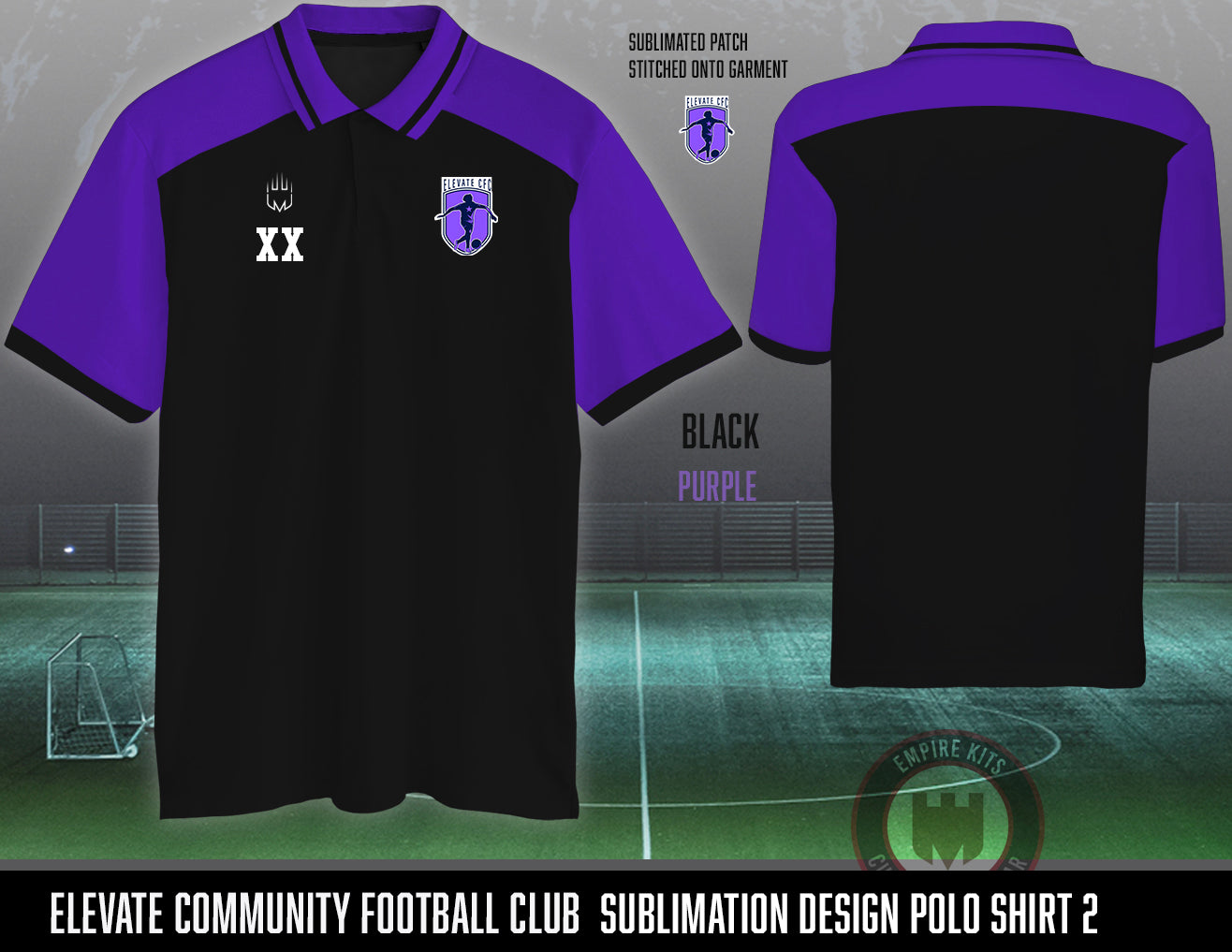 Elevate Community Football Club Polo Shirt
