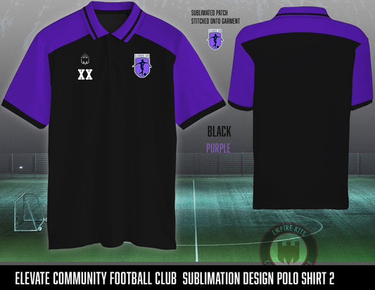 Elevate Community Football Club Polo Shirt