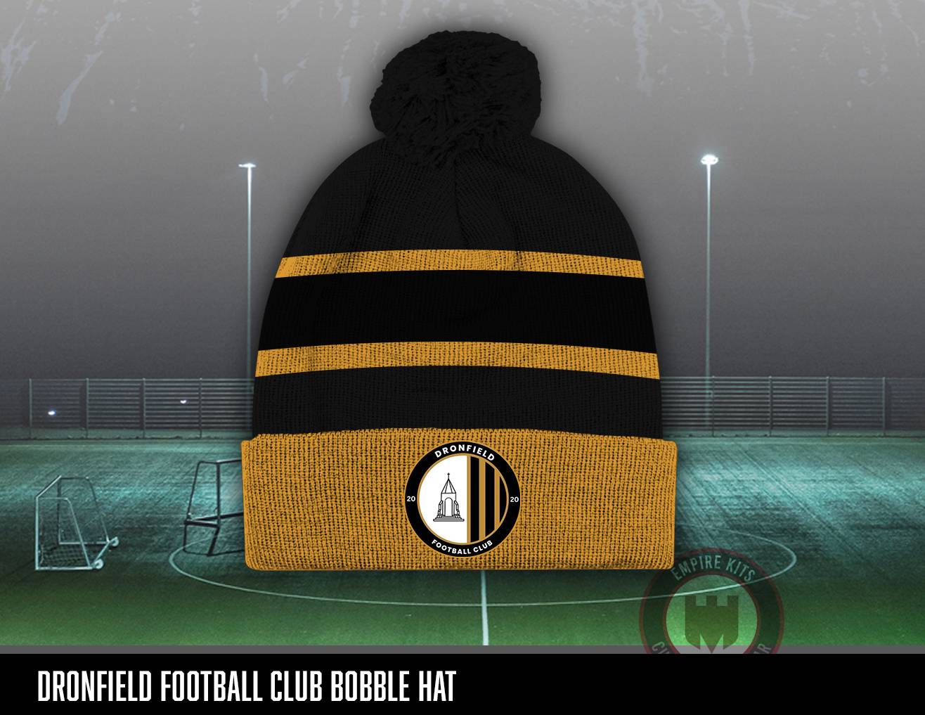 Dronfield Football Club Bobble Hat