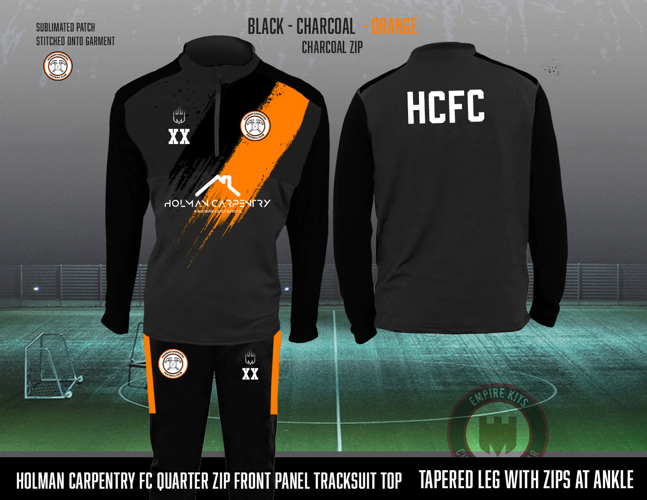 Holman Carpentry FC - 1/4 Zip Tracksuit
