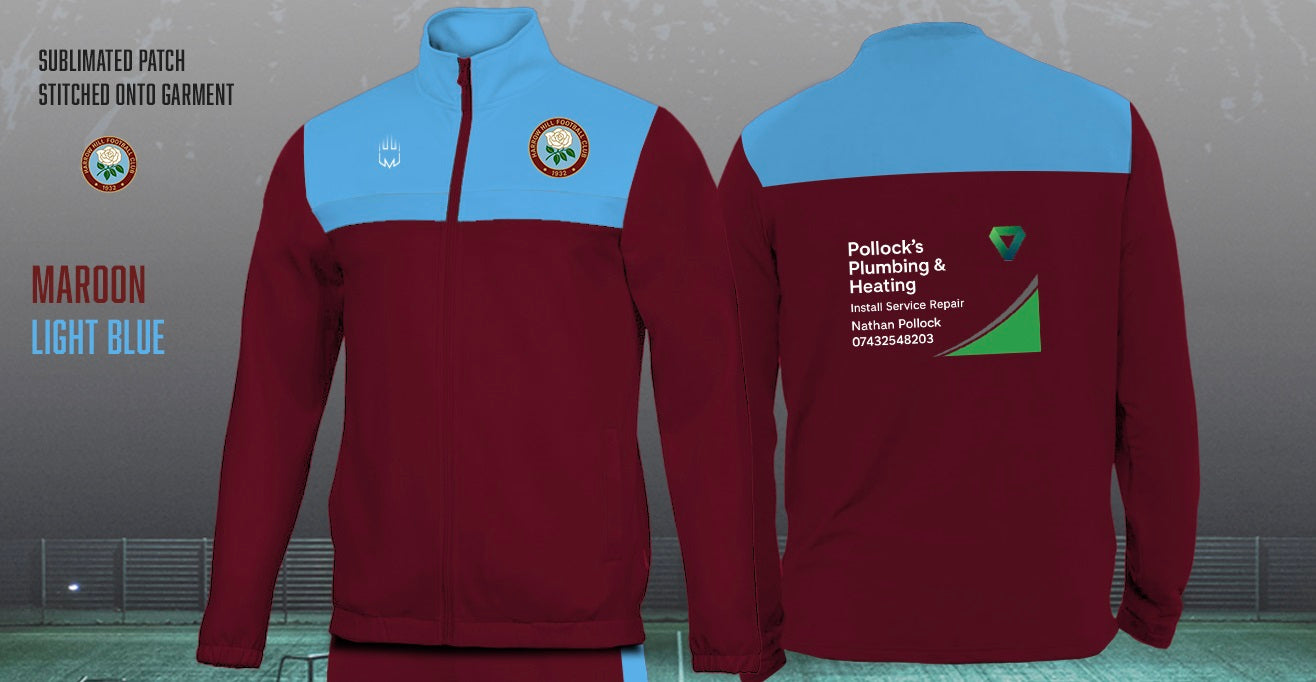 Harrow hill full Zip Tracksuit Top (Pollocks)