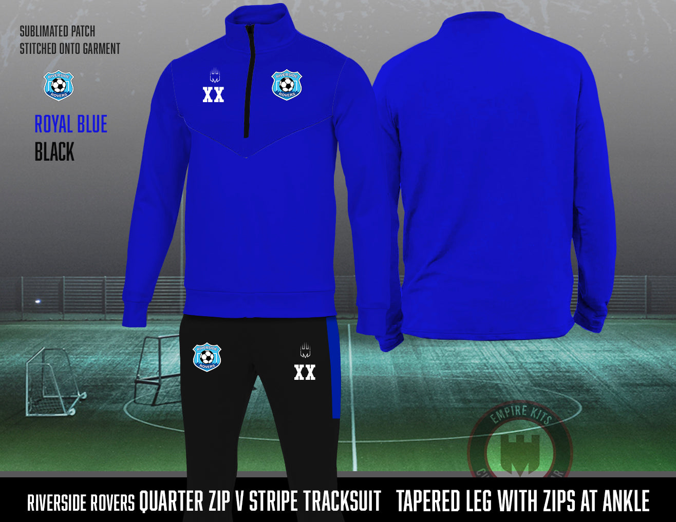 Riverside rovers 1/4 Zip Tracksuit