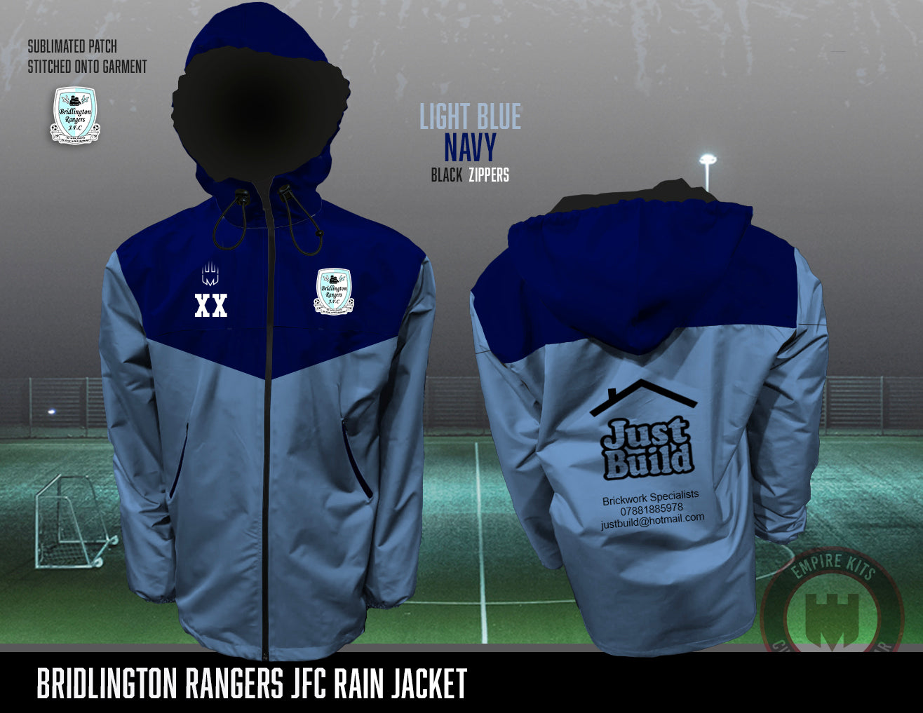 Bridlington Rangers Rain Jackets