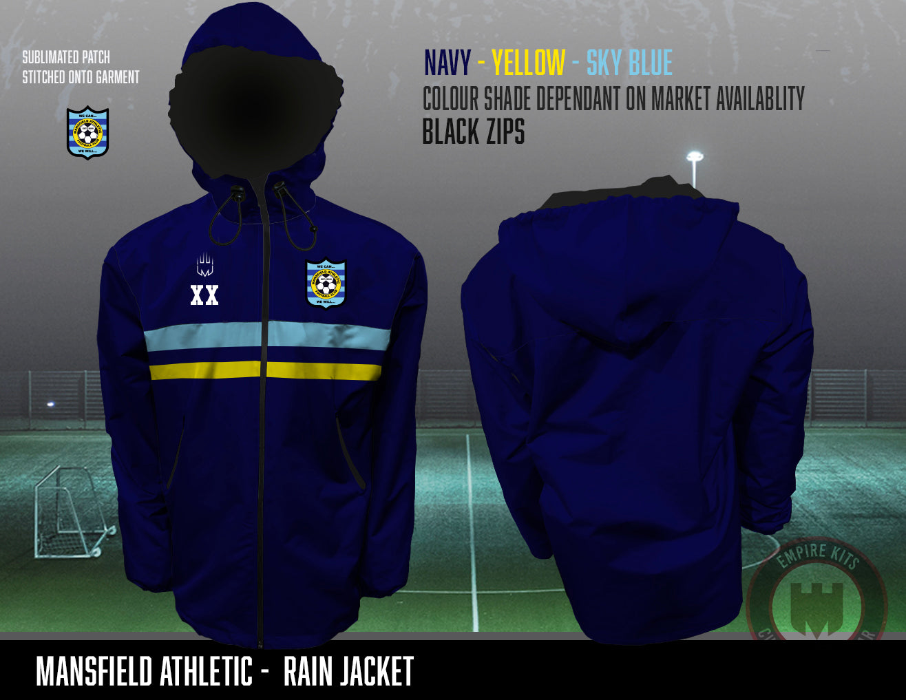 Mansfield Athletic Rain Jacket