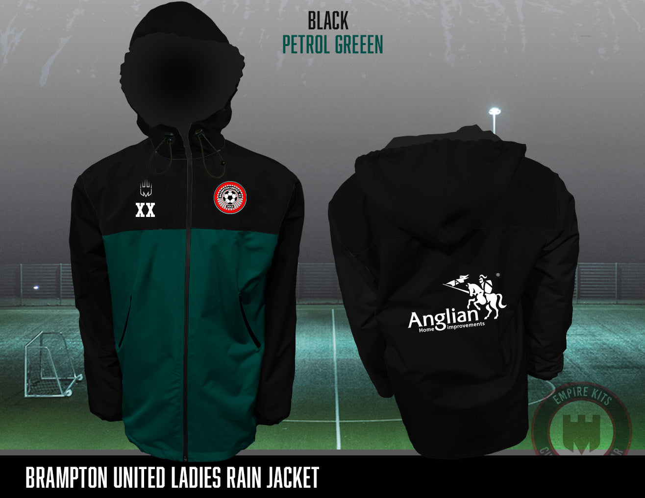 Brampton United FC - Rain Jacket