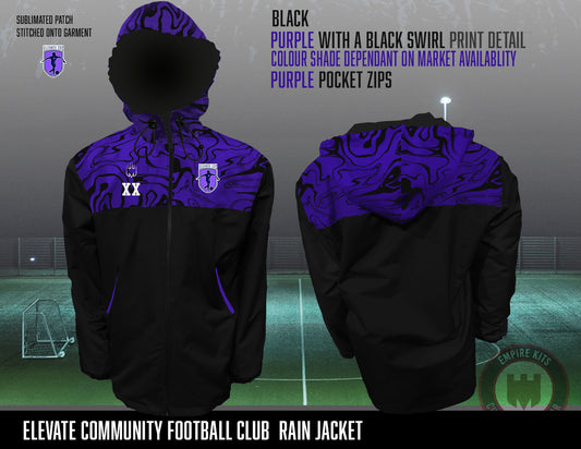 Elevate Community Football Club Rain Jackets