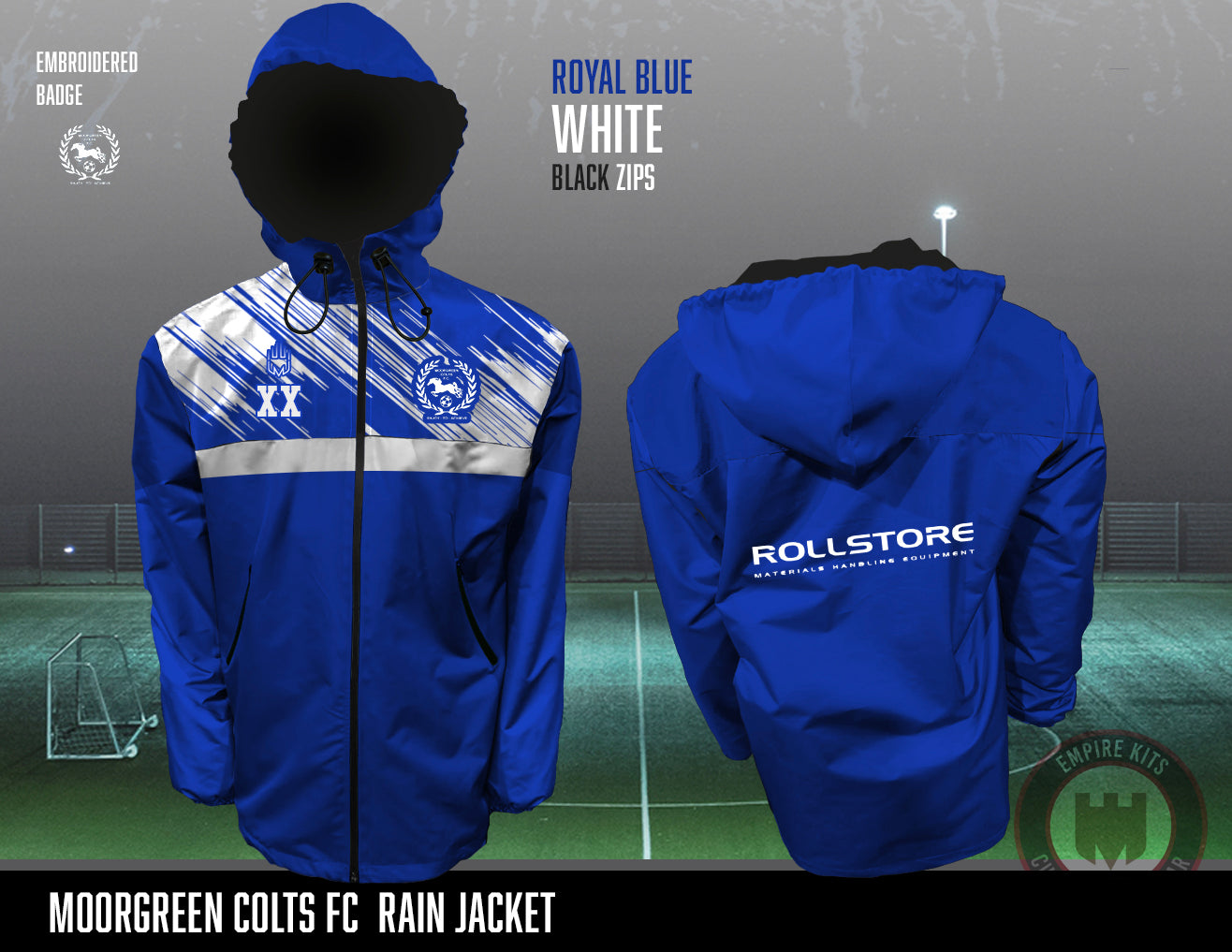 MOORGREEN COLTS FC - Rain Jackets