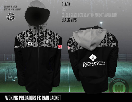 Woking Predators FC Rain Jackets