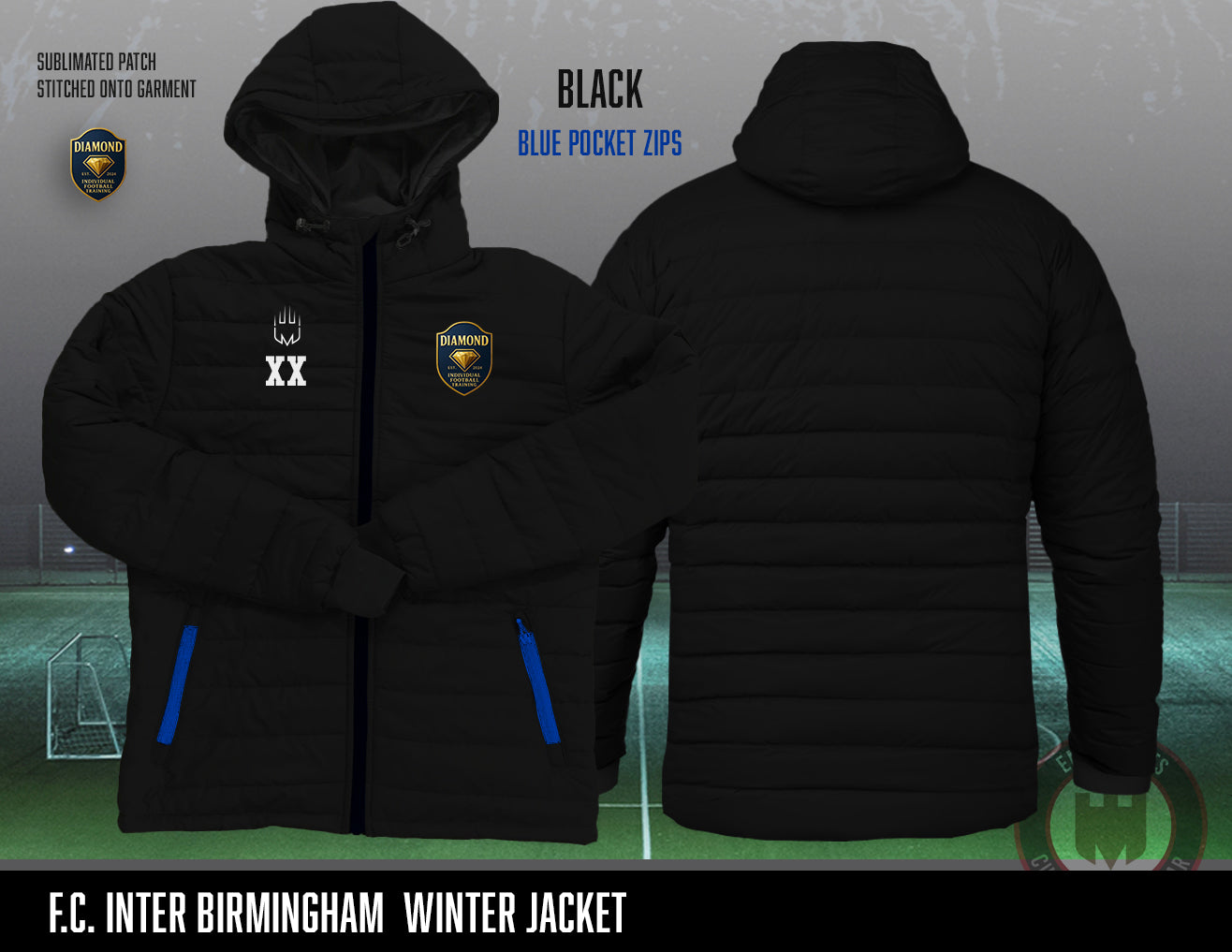 Diamond Individual Football Training - Winter Jacket