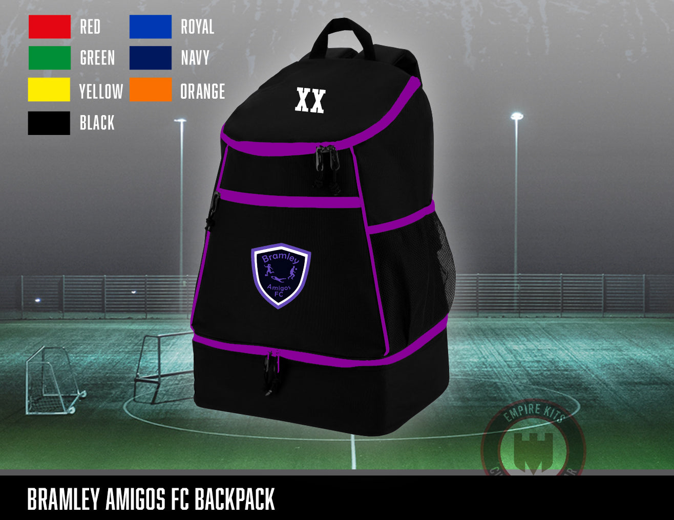 Bramley Amigos Fc - Backpack