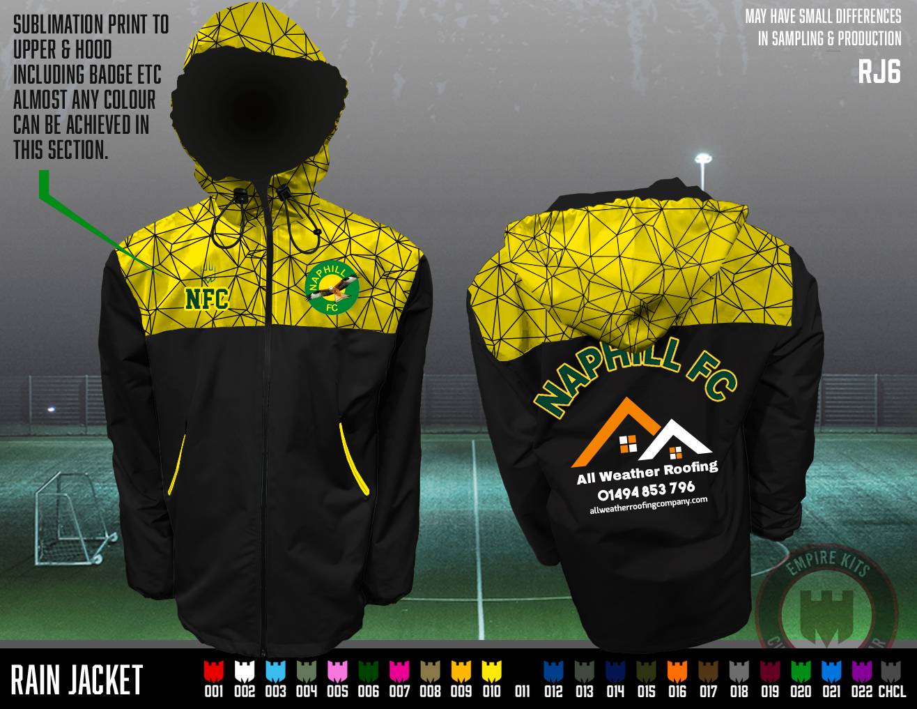 Naphill FC - Rain Jacket