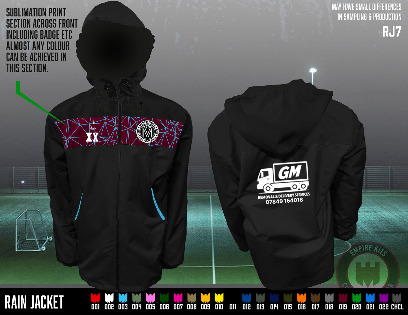 Mirehouse AFC - Rain Jacket