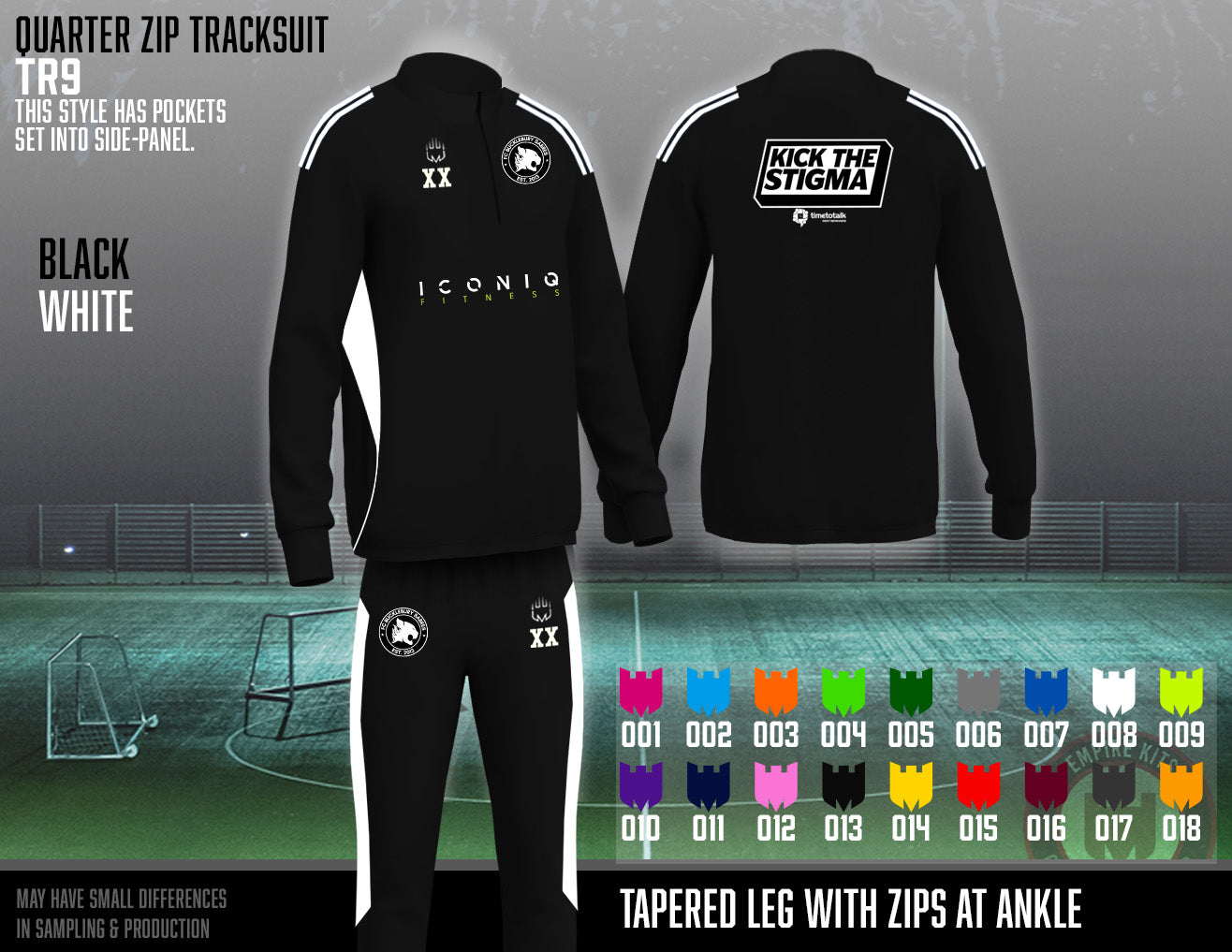 Bucklebury Sabres FC - Quarter Zip Tracksuit