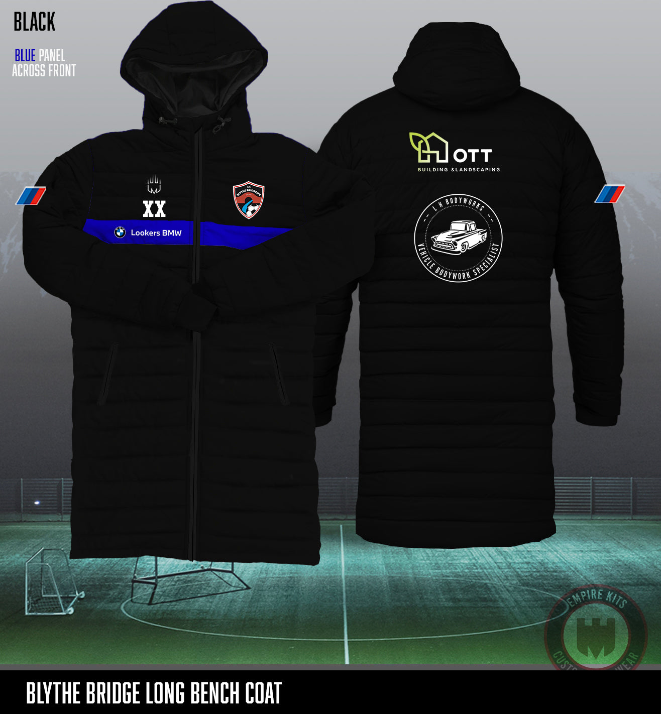 Blythe Bridge Athletic - Long Bench Coat