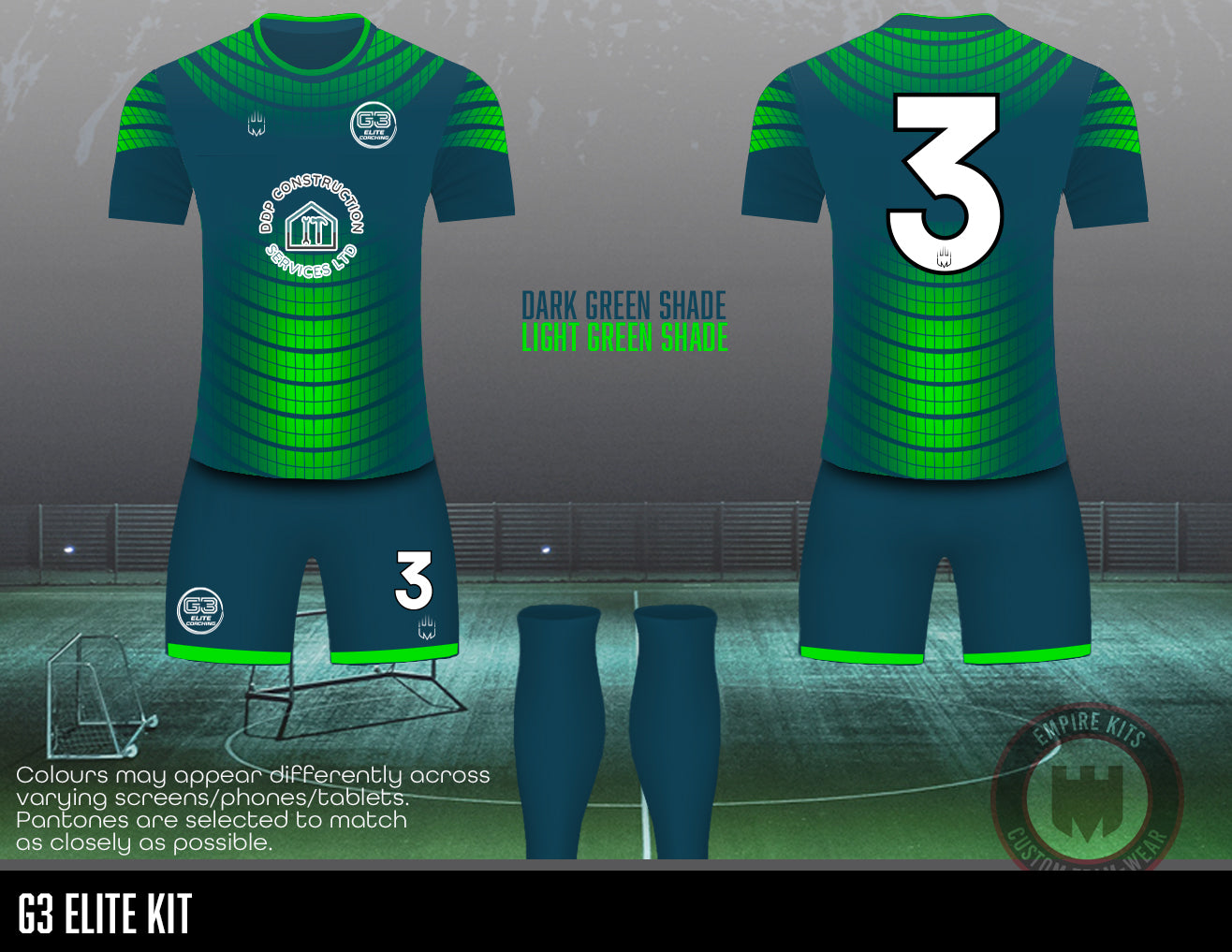 G3 Elite - kit (DDP Construction) - Fabric A