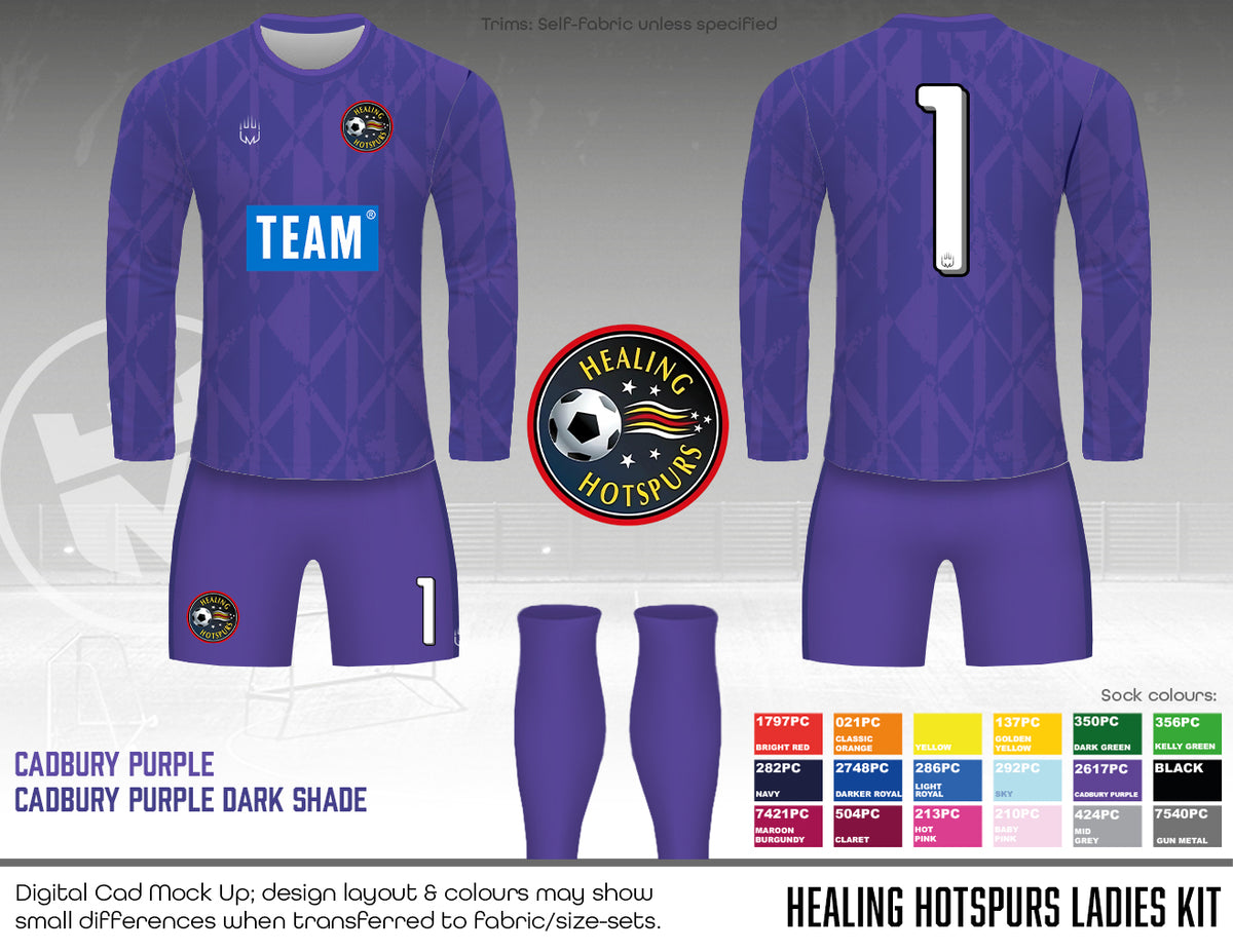 Healing Hotspurs Ladies - kit - Fabric A