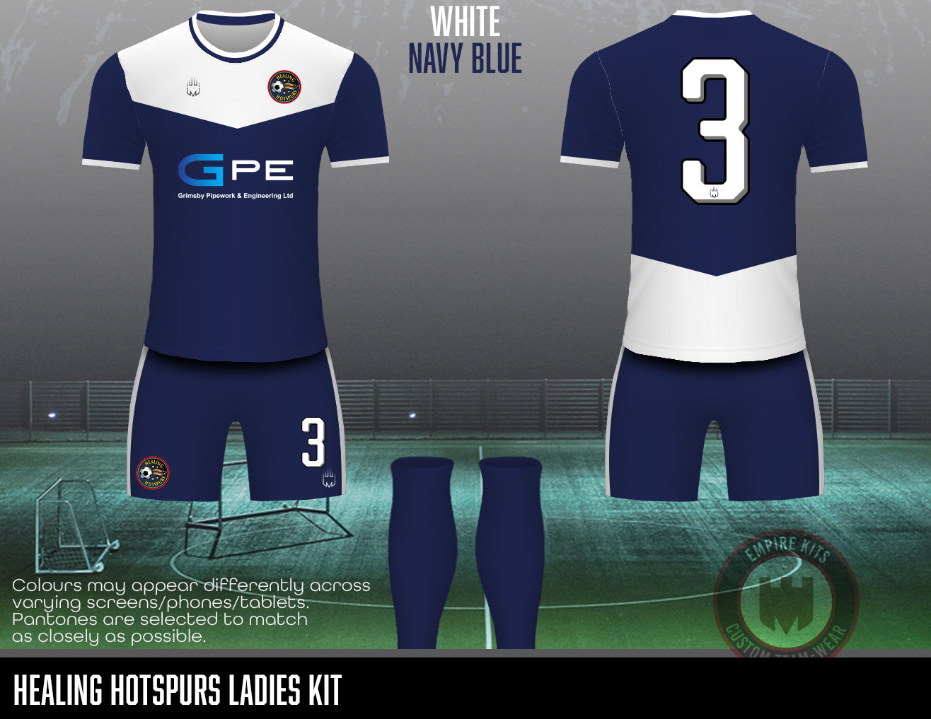 Healing Hotspurs Ladies Club Kit - U8's GPE jumpers