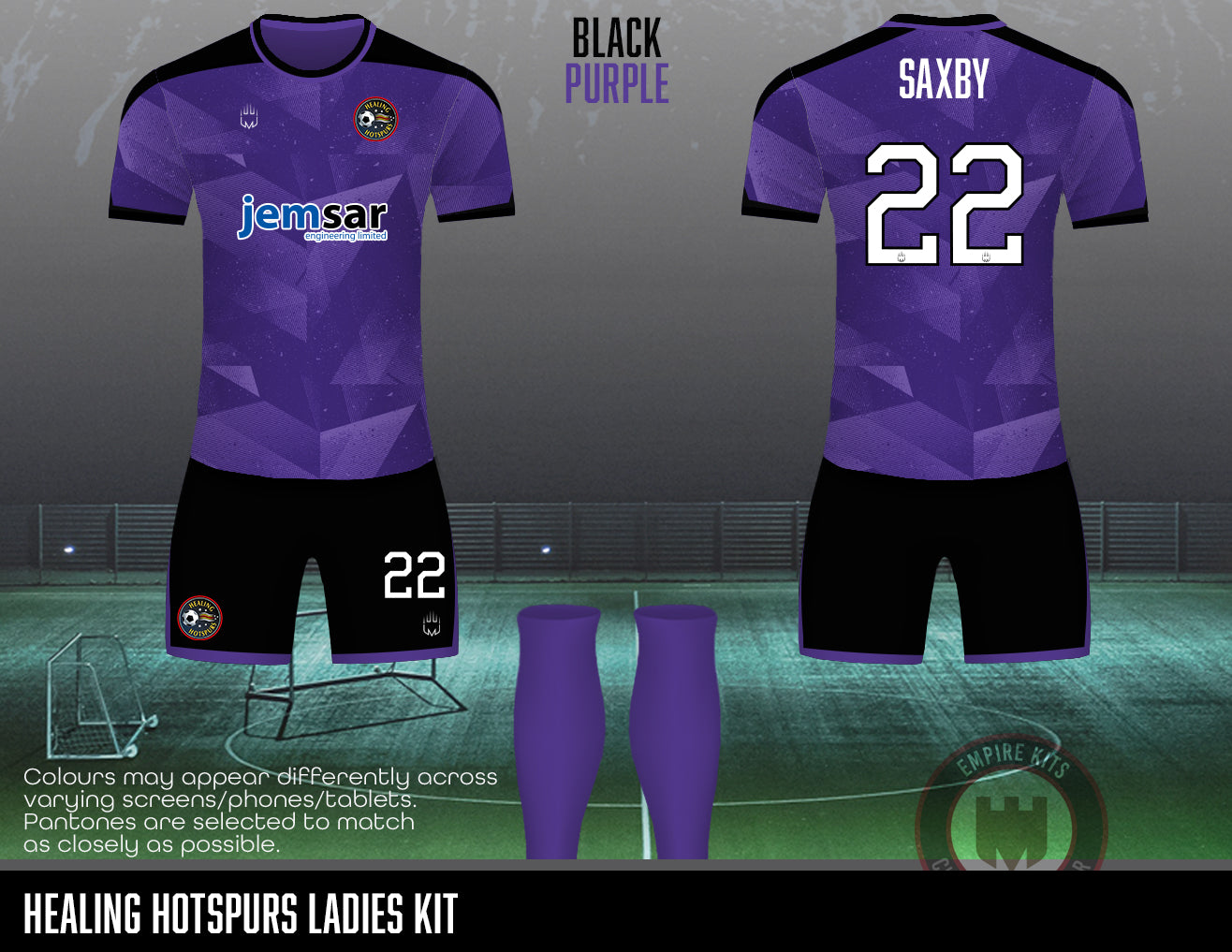 Healing Hotspurs Ladies Club Shop - Ladies Kit (purple)