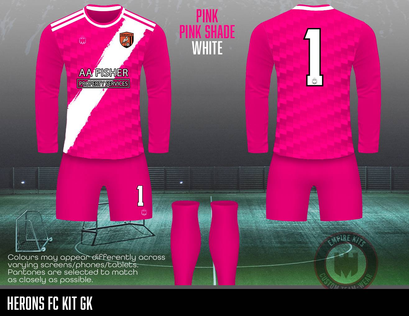 Herons FC GK Kit (AA Fisher)