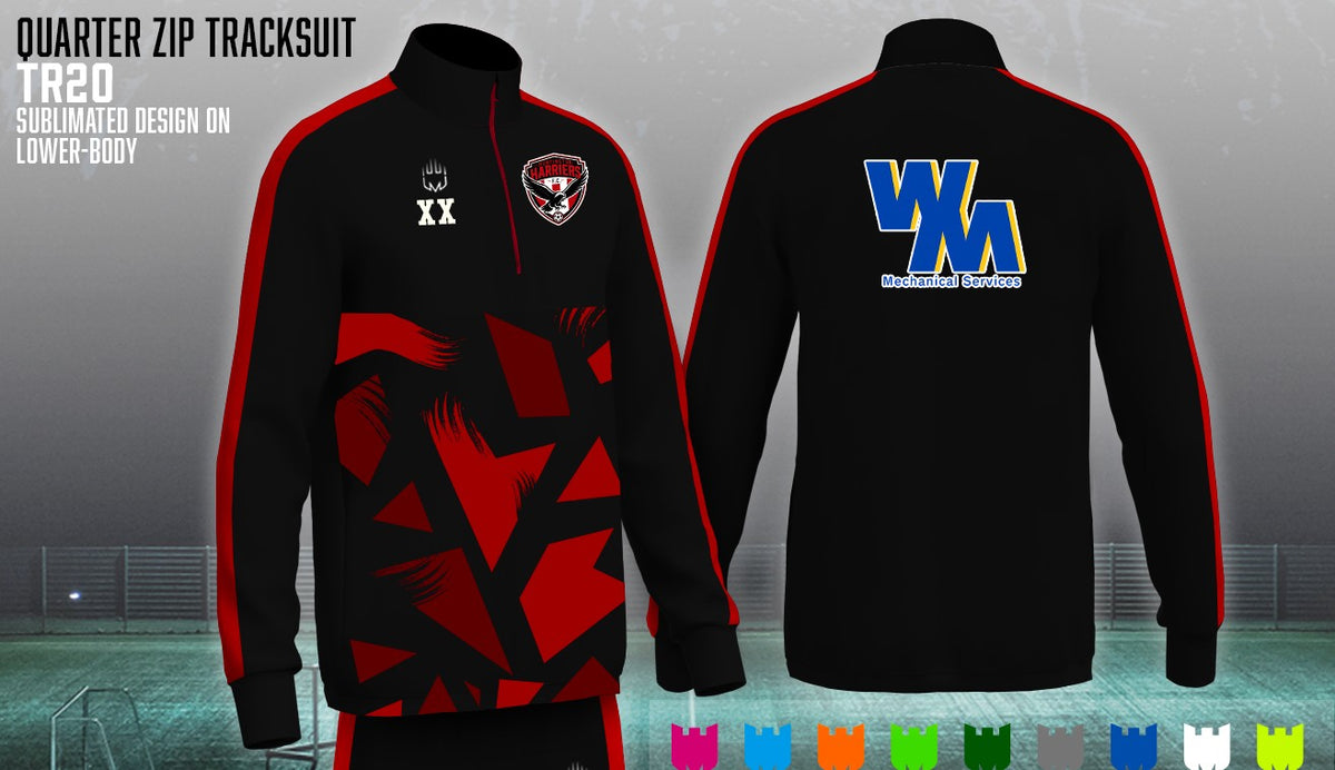 Huntington harriers FC 1/4 Zip top (WM)