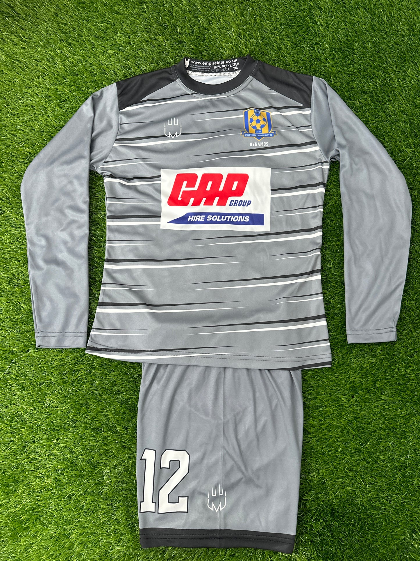 Woodthorpe Community - REPLACEMENT GK KIT (GREY)