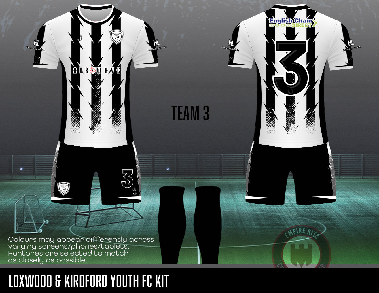Loxwood & Kirdford Youth FC - Home Kit (U10 Lions.)