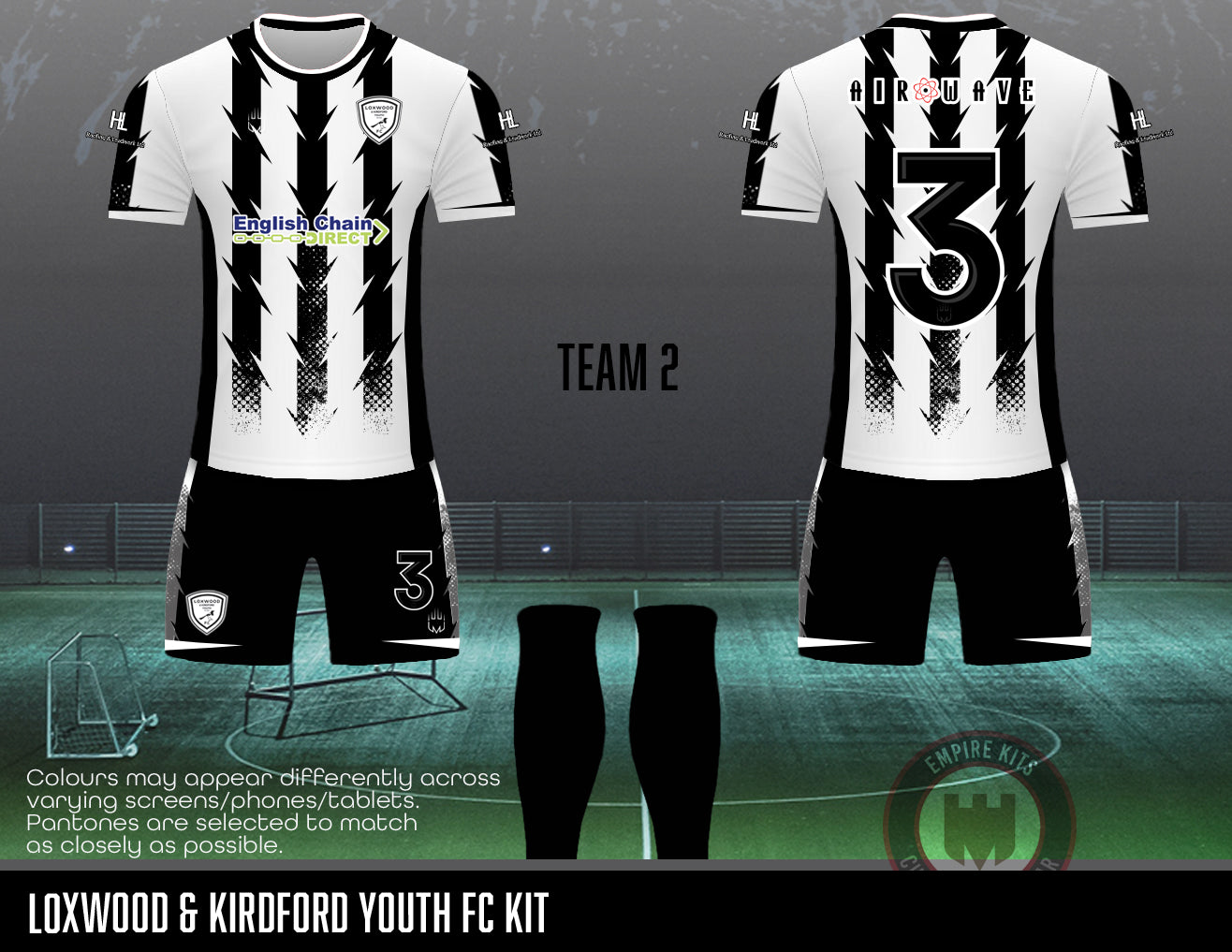 Loxwood & Kirdford Youth FC - Home Kit (U10 Kestrels)