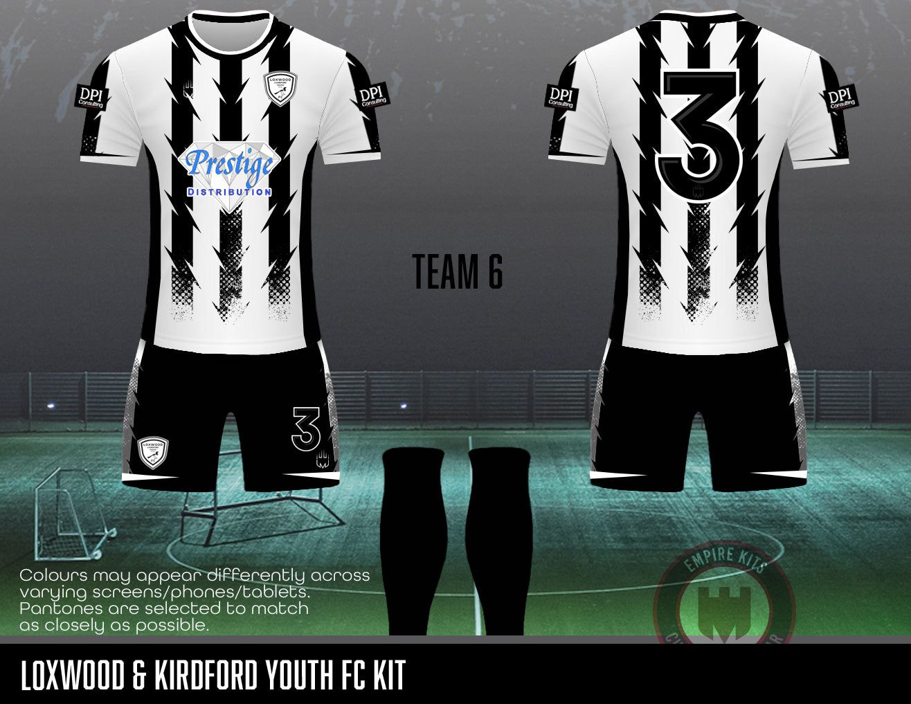 Loxwood & Kirdford Youth FC - Home Kit (U13 Girls)