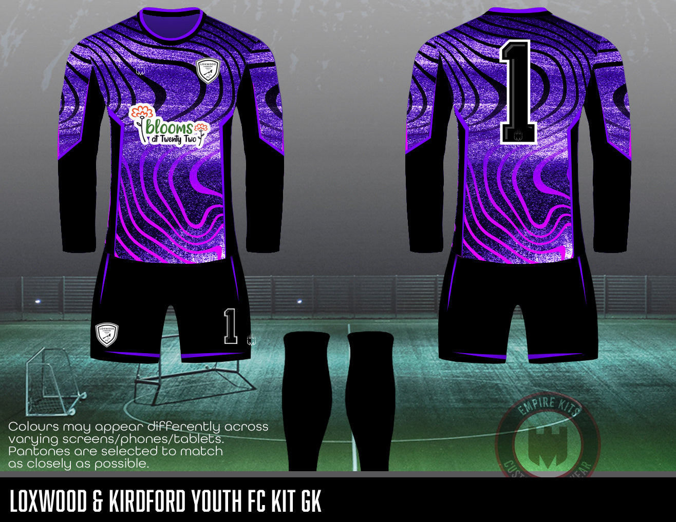 Loxwood & Kirdford Youth FC - GK Kit (U11 Aces)