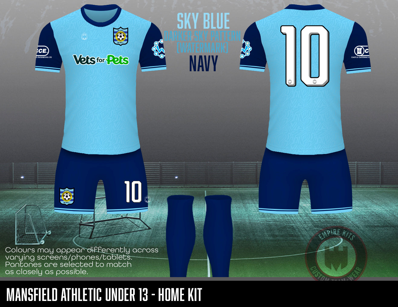 Mansfield Athletic - Home outfield kit (U13)