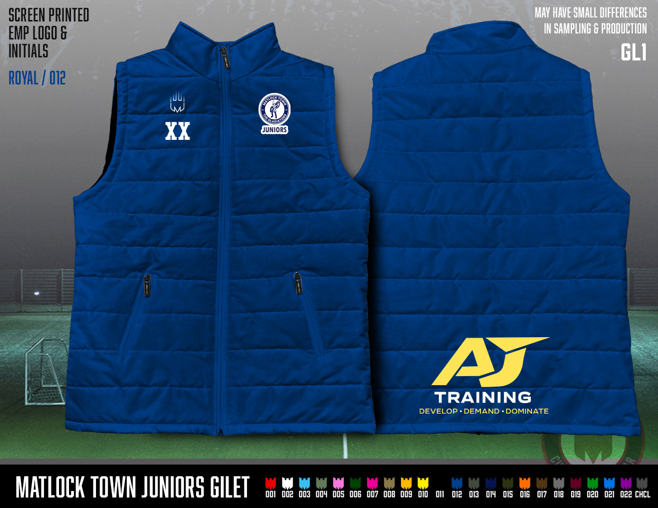 Matlock Town Juniors - Gilet