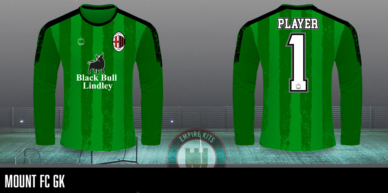 Mount FC GK Jersey (Fabric A) - Black Bull Lindley