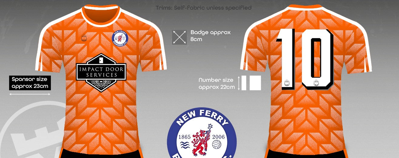 New Ferry Rangers - Jersey (Fabric B)