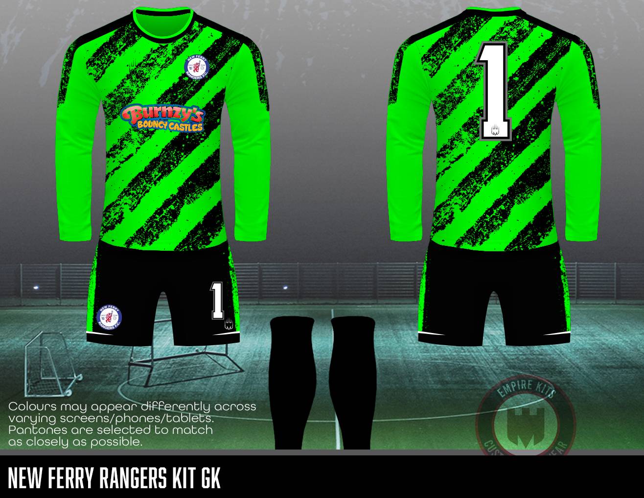 New Ferry Rangers - Burnzy's GK