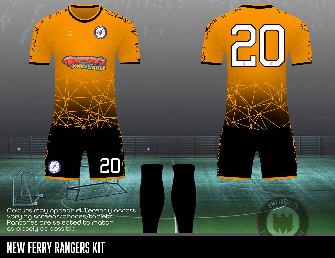 New Ferry Rangers - Burnzy's Outfield