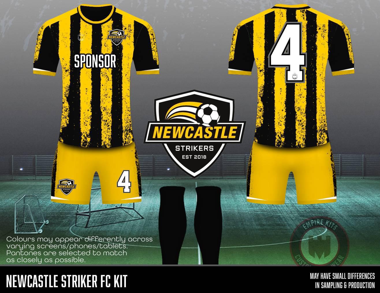 Newcastle Striker FC - Training kit
