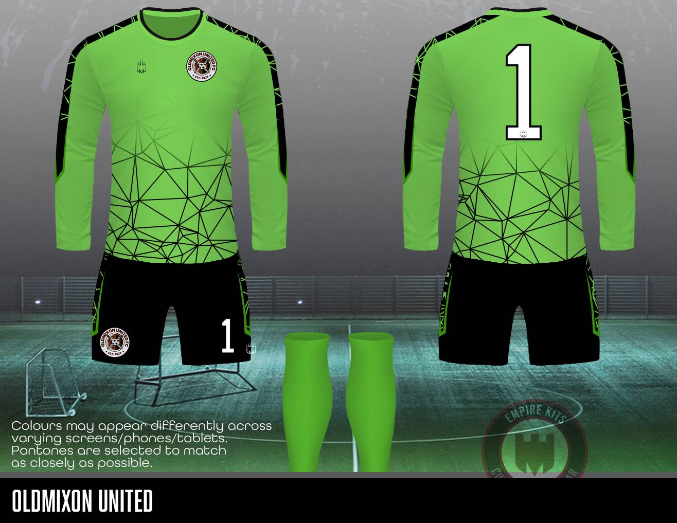Oldmixon United FC Replacement GK kit