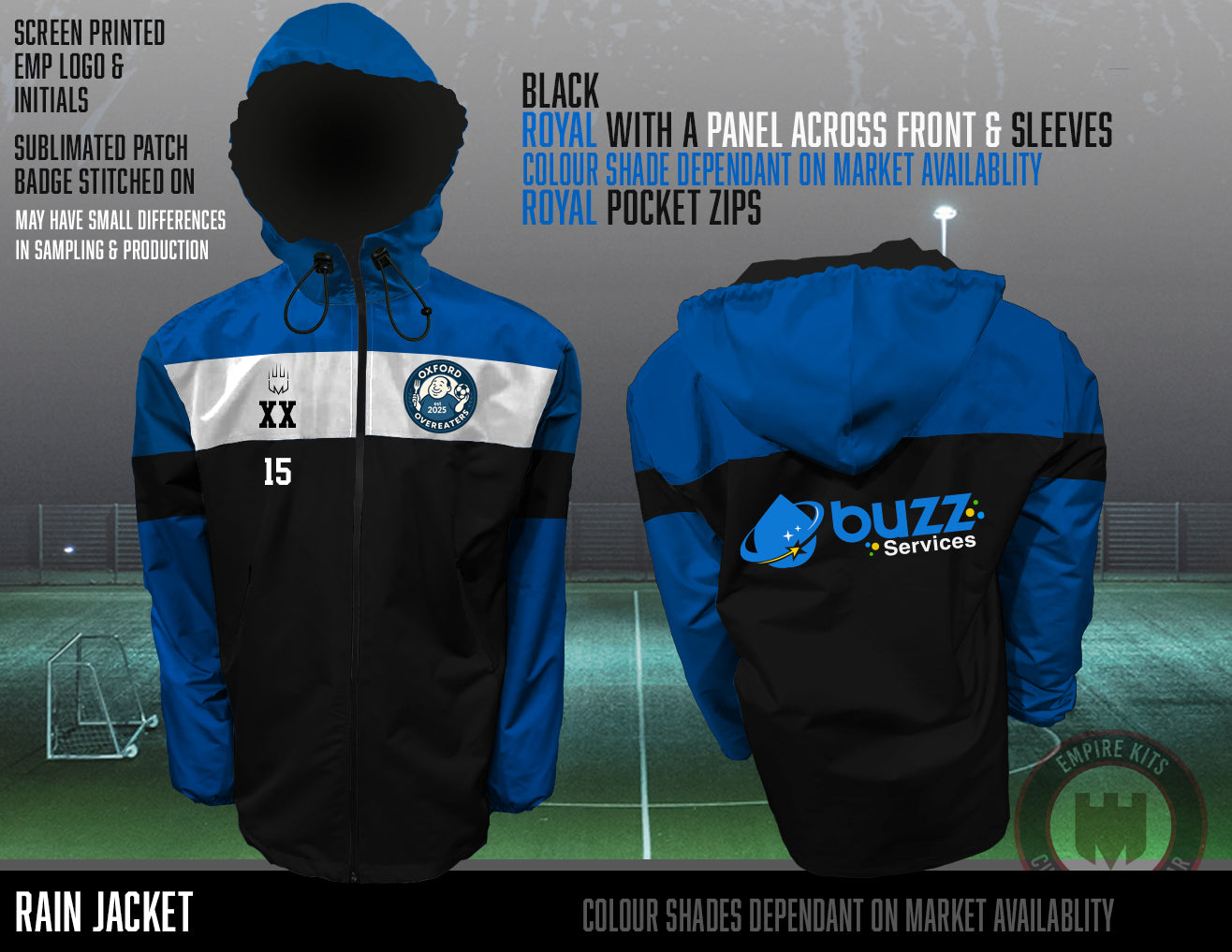 Oxford Overeaters - Rain Jacket
