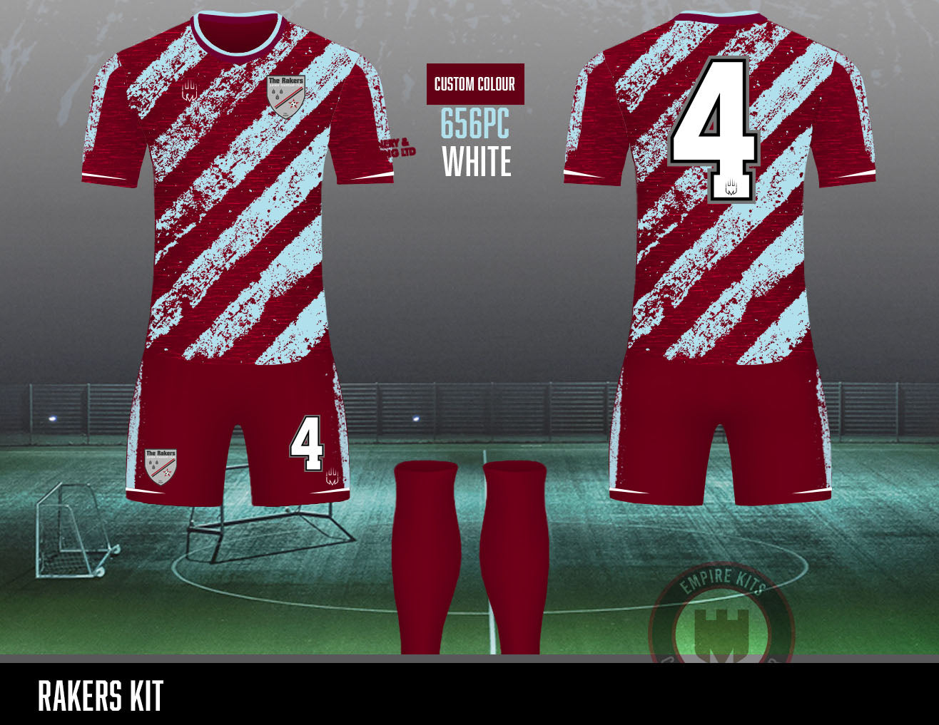 RAKERS REPLACEMENT KIT (White)