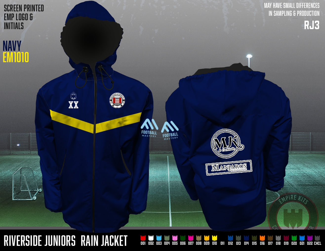 Riverside Juniors FC - Rain Jacket