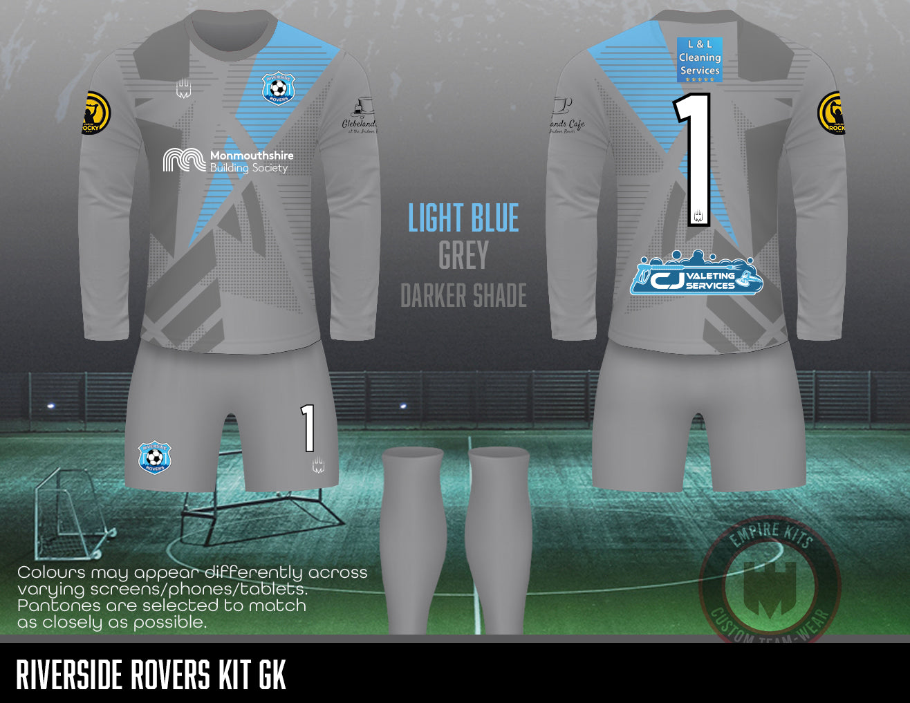 Riverside rovers - GK KIT Monmouthshire Building