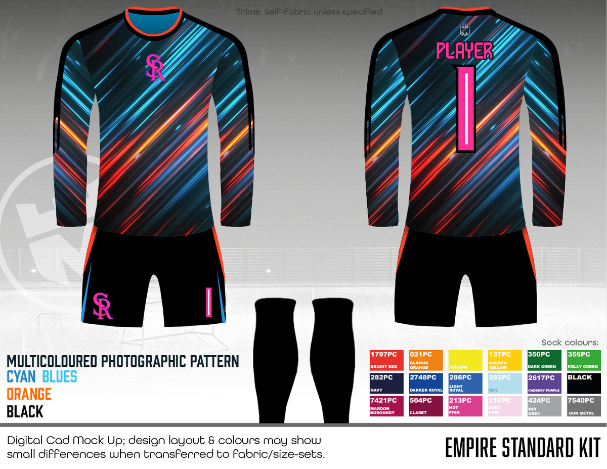 Sandfields Rangers FC - GK Kit - Fabric B