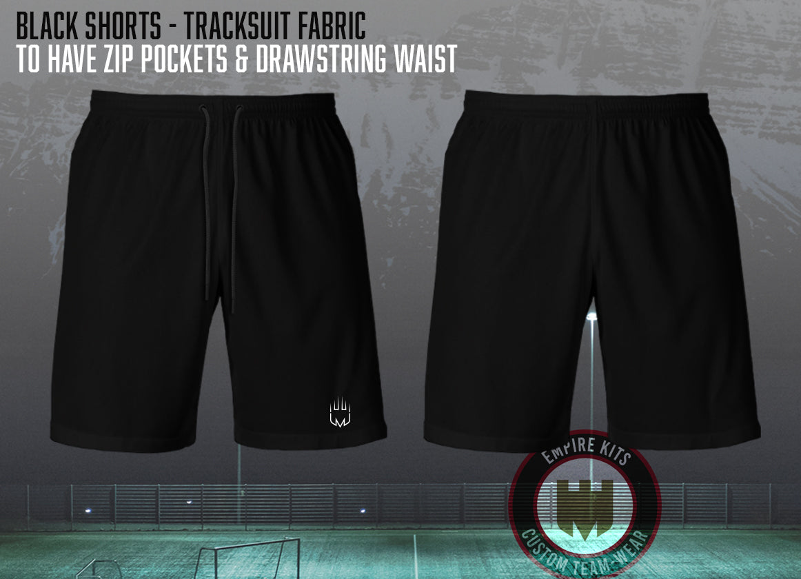 SupaFit Sports Coaching - Shorts ( Tracksuit material with pockets)